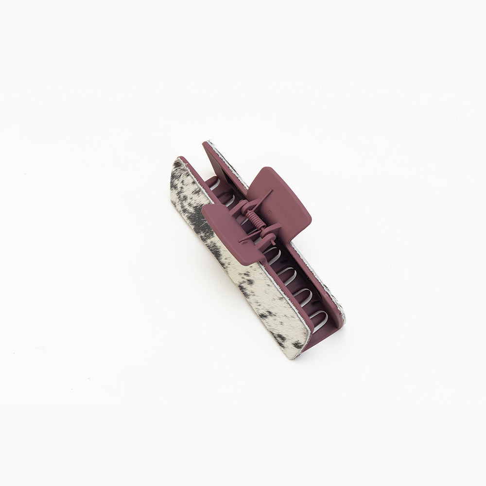 Myra Trailmark Black & White Hairon Hair Clip